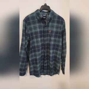 Chaps Flannel Meduim Size Green